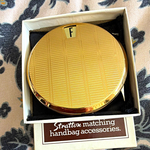 Vintage stratton initial - vintage,