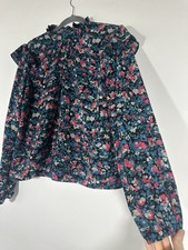 Floral High Neck Long Sleeve