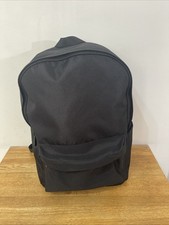 Primark men's black backpack/