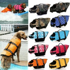 Dog Life Jacket Swimming Float