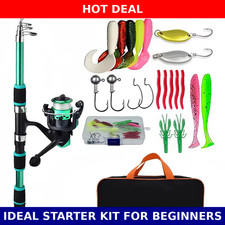 Beginner Fishing Tackle Set &