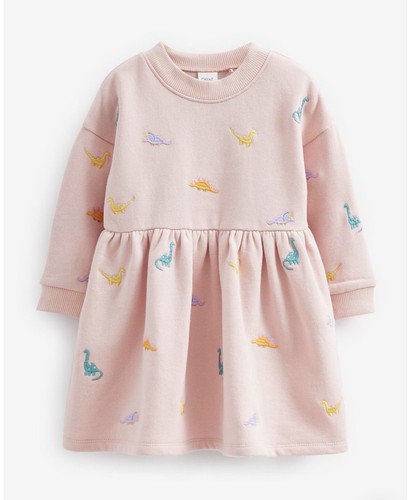 Next pink dinosaur - dinosaur, embroidered