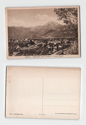 Postcard barga panorama with - postcard,