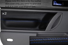 BLUE STITCH 2X FRONT DOOR CARD