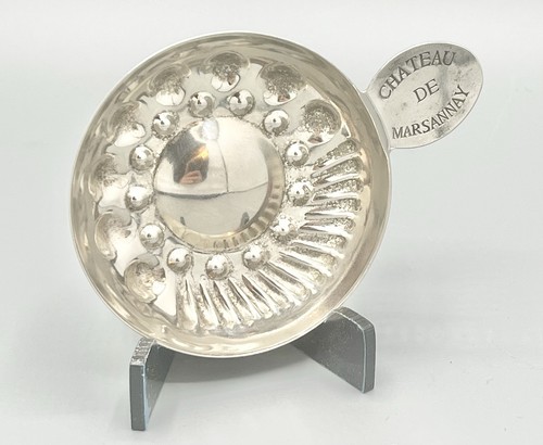 Tastevin silver metal - in,
