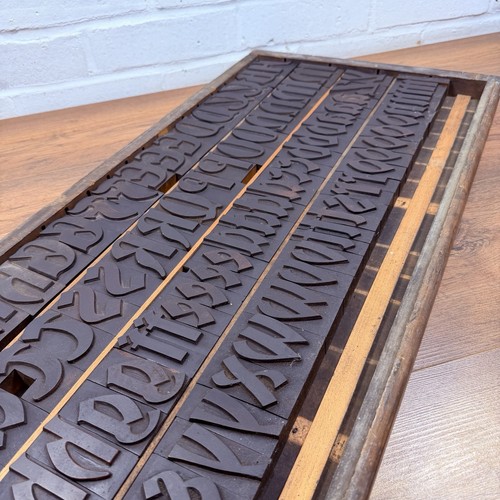 Antique wooden letterpress - antique,