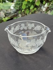 Wine Rinser Engraved With Fruit And Vine 