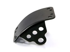 Motorbike plate holder - motorbike, curved