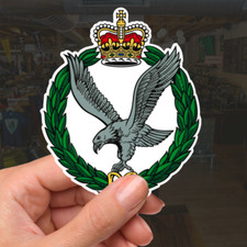 Army Air Corps Waterproof Vinyl Stickers (old style) - FREE SHIPPING