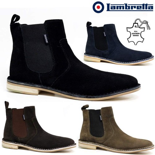 Mens leather chelsea - leather, boots