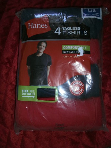 Hanes tagless shirts blue - hanes,