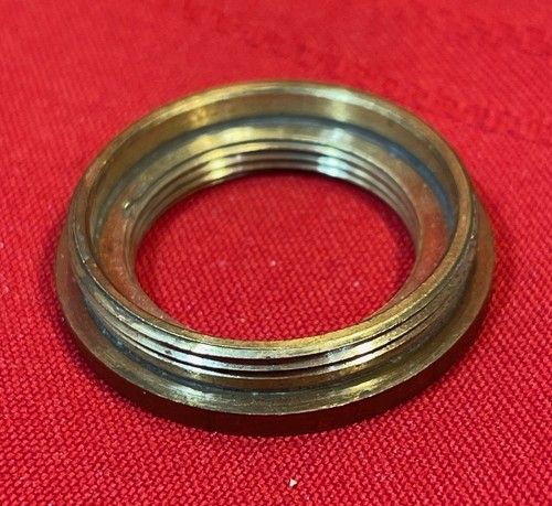 Vintage brass oil - brass, adapter