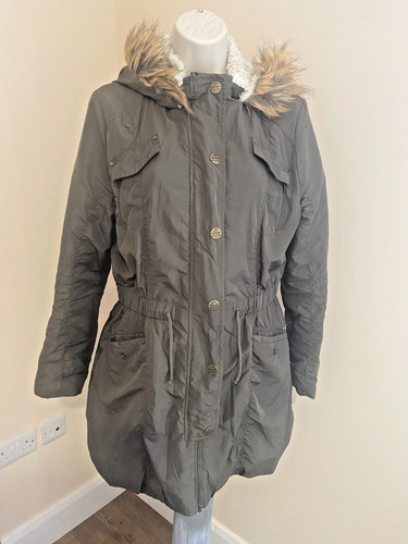 Next fleece lined dark khaki - dark,