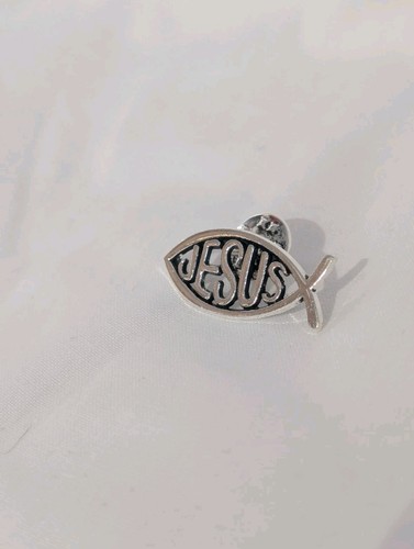 Christian fish pin jesus - fish,