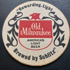 Schlitz Beer Mat.  USA