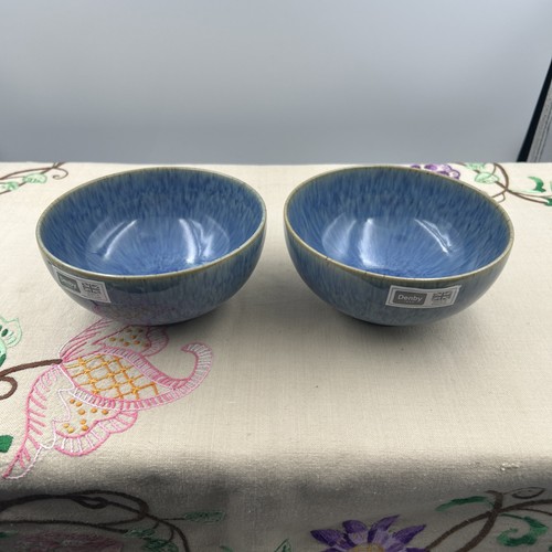 Denby bright blue speckle rice - speckle,