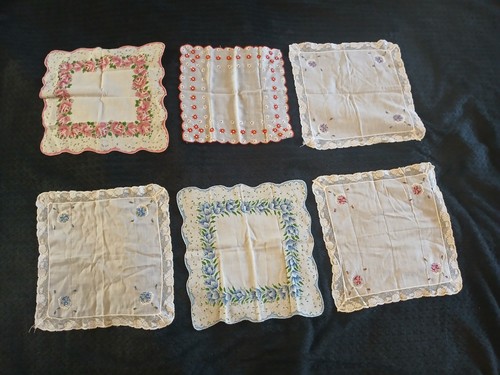 Vtg ladies handkerchiefs - vtg,