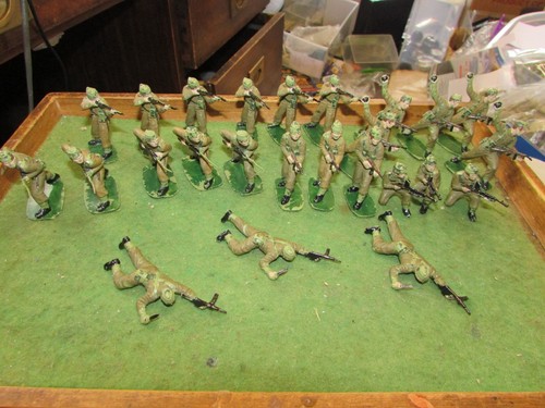 Airfix painted figures wwii - painted,