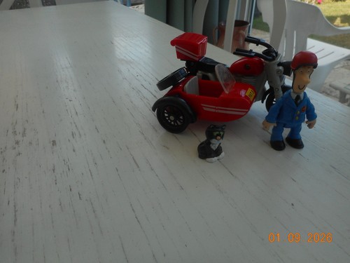 Postman pat motor bike - pat's, (pat