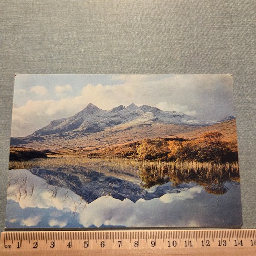Vintage postcard the cuillin - postcard,