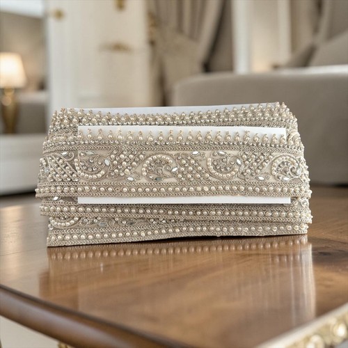 Indian net lace trim - net,
