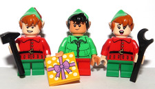 Lego 3 Elf  Minifigure Present