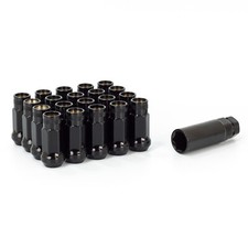 Black GT50 Wheel Nuts x 20
