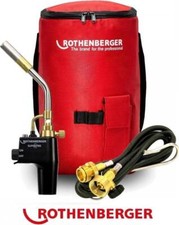 ROTHENBEGER SuperFire 2 Soldering Torch, Extension Hose & Plumbers Hot Bag