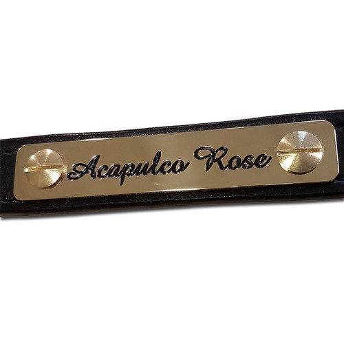 Personalised headcollar