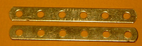 Two meccano zinc part - , 235a