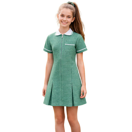 Girls gingham check - gingham, summer