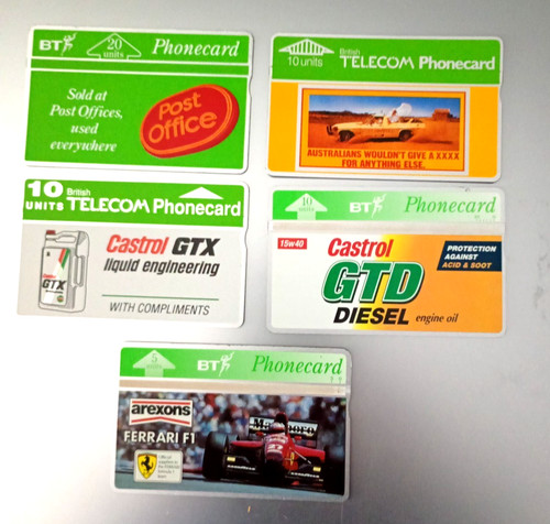 Telephone card various - 5,