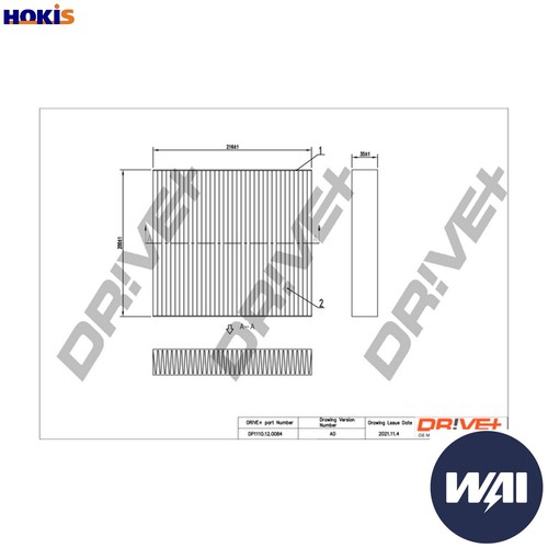 Filter cabin air - filter,