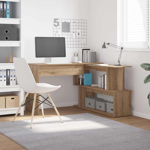 Vidaxl corner desk - corner, artisan