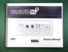 Korg MicroKorg XL+ Instruction
