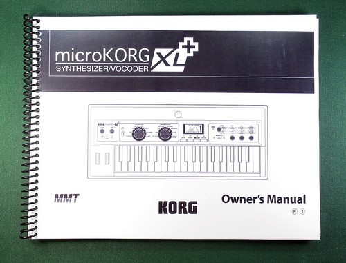 Korg microkorg instruction - korg,