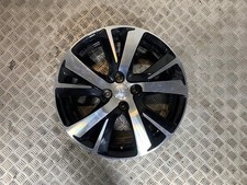 13-19 PEUGEOT 2008 17" INCH 4 STUD 10 SPOKE ALLOY WHEEL 6.5JX17 (SCRATCHED)