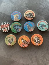 Vintage Badges Golden Wonder Operation Survival