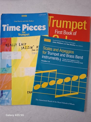 Trumpet grade music - 2, books