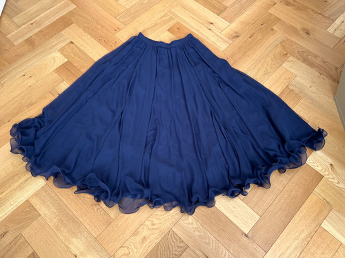 Vintage frank usher chiffon - usher,
