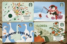 4 X FABULOUS STARBUCKS GIFT