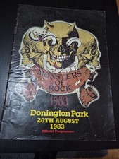 Whitesnake 1983 Monsters of Rock Tour Programme UK Edition