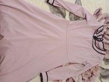 Cute Pink Dress with Bow for