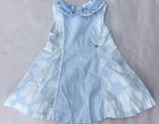 Girls Little Darlings Dress 24 Months Blue Flower Spanish Style A-line Skirt 