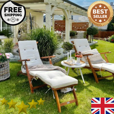 Wooden Deck Chair Garden
