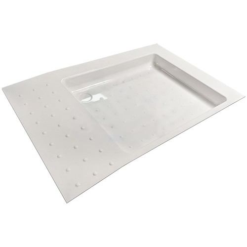 Universal shower tray with - shower,