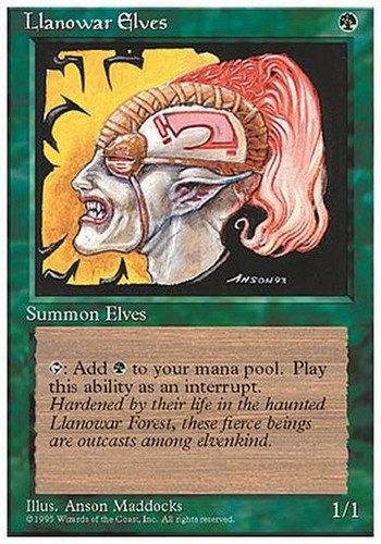 Llanowar elves fourth - llanowar,