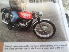 TRIBSA CAFE RACER MOTORCYCLE ARTICLE