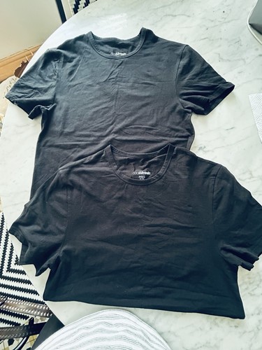 Black under tee shirts - m&s,