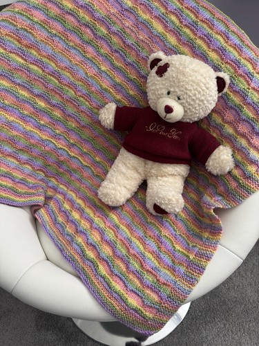 Hand knitted with love baby - hand,